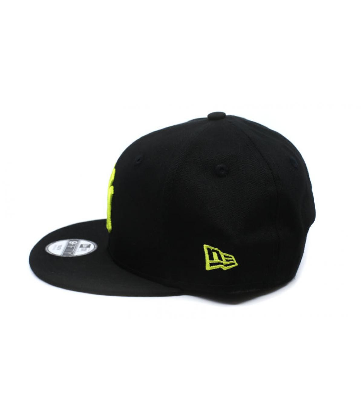 New Era gorra infantil NY negro amarillo